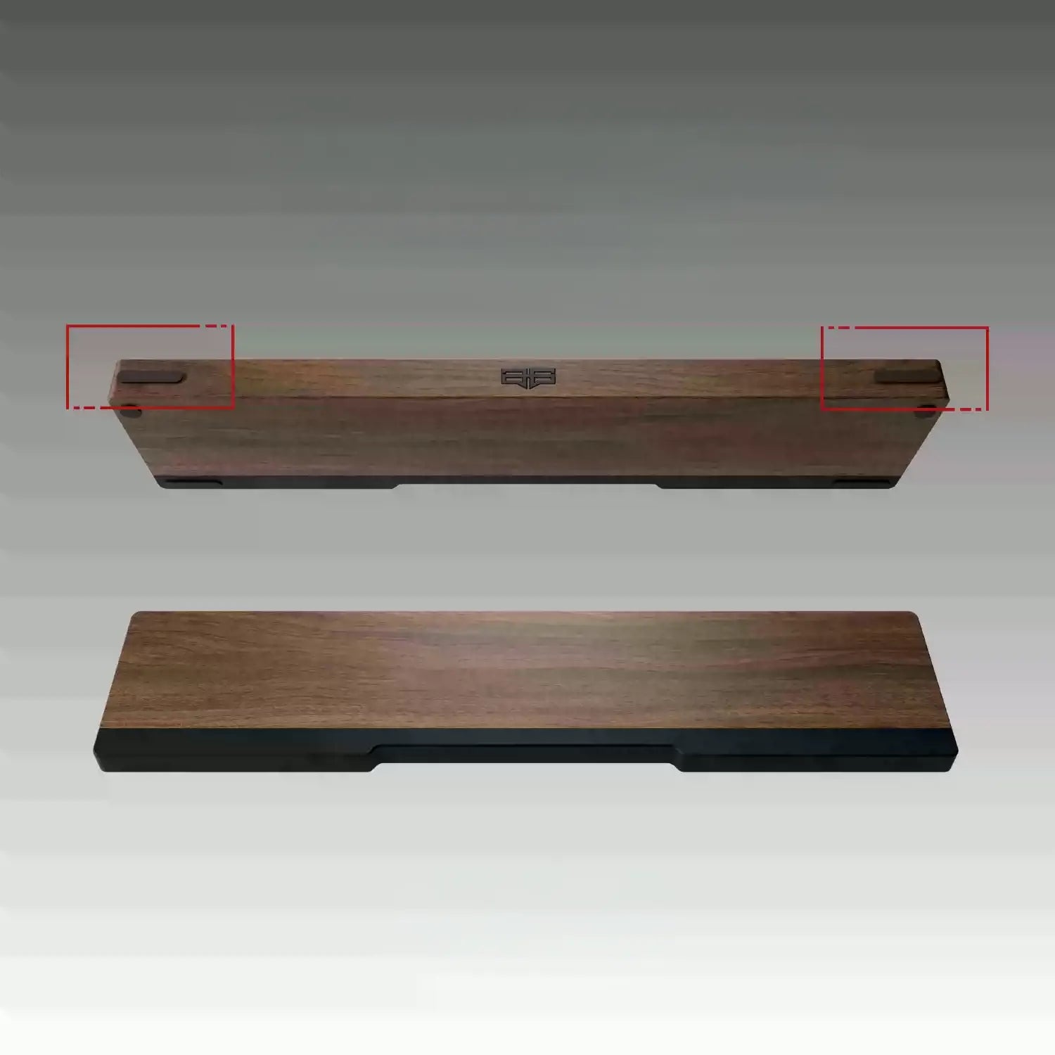 GWANG - Black Walnut & Purple Sandalwood Wooden Wrist Rest