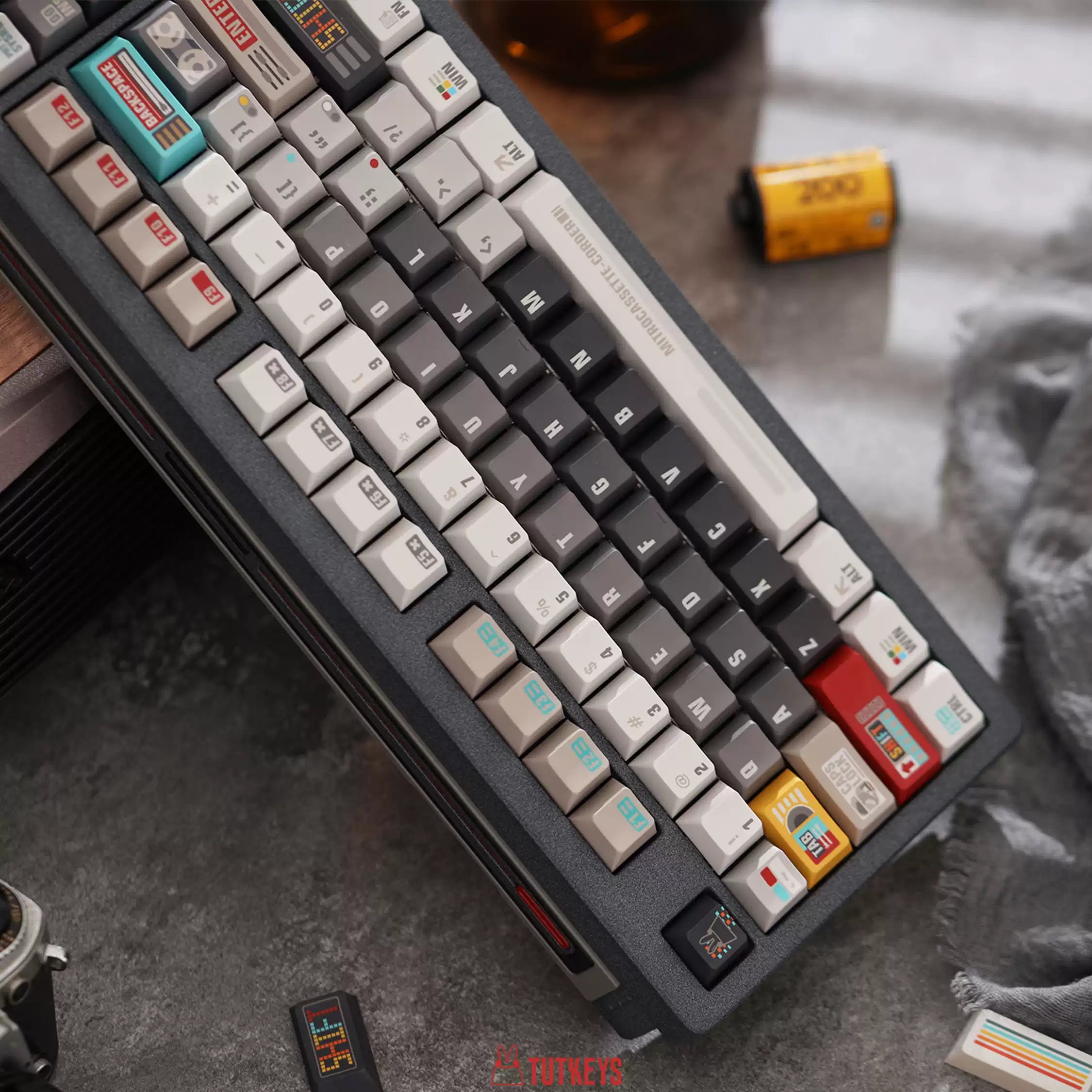 Tutkeys - Synthesizer Retro Music Custom Keycap Set