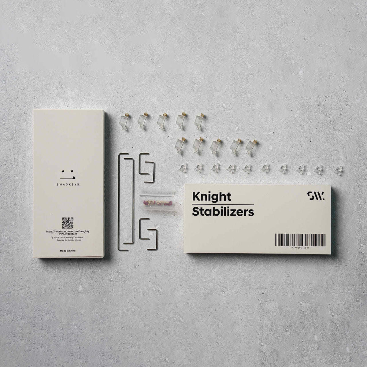 Swagkeys - Knight V4 Premium Mechanical Keyboard Stabiliser Set