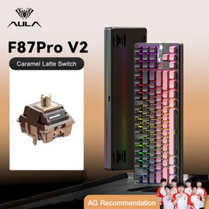 AULA - F87 Pro V2 87% Compact RGB Mechanical Keyboard
