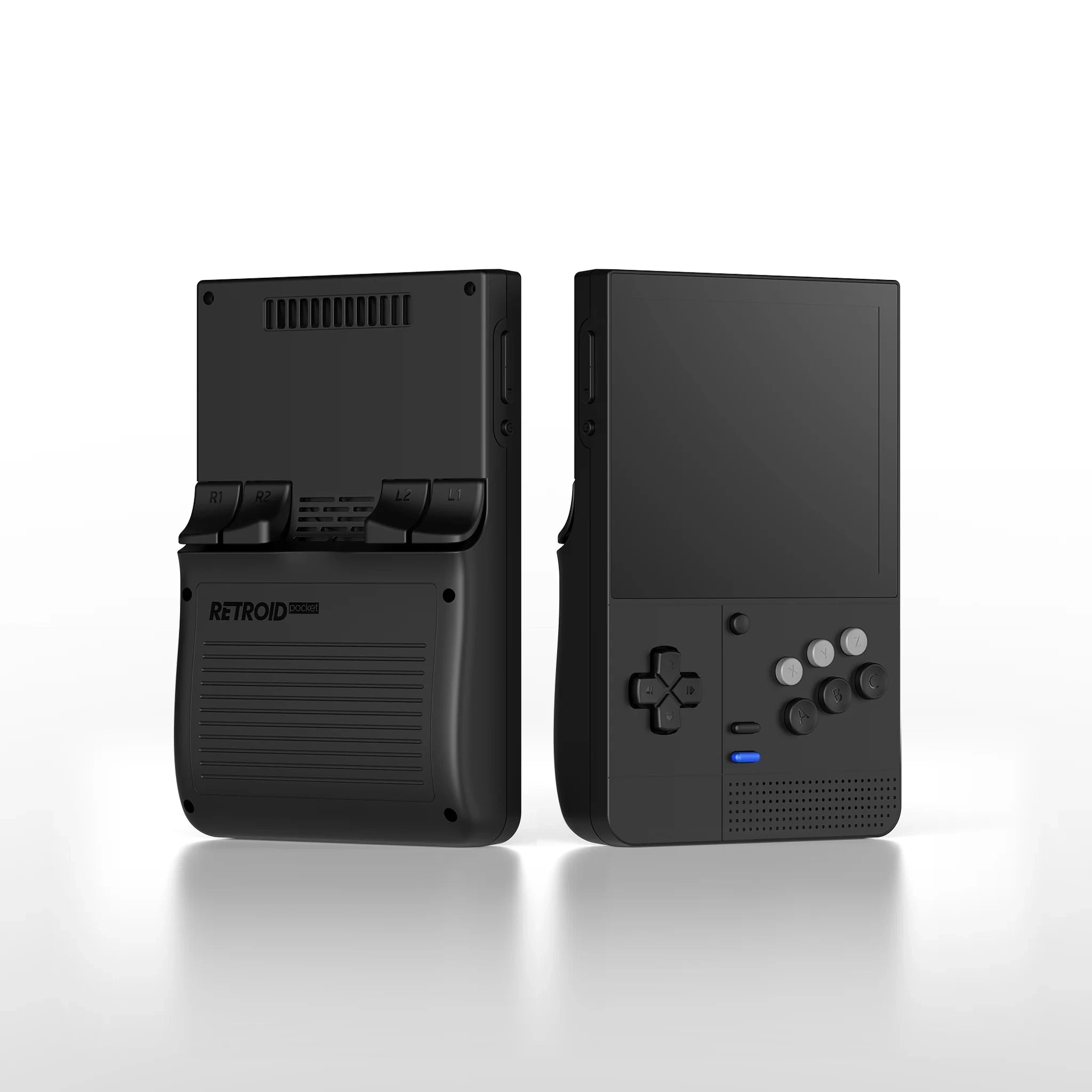 Retroid Pocket 2+　ブラック Retroid - Pocket Classic Retro Handheld Game Console – OZO Keyboards