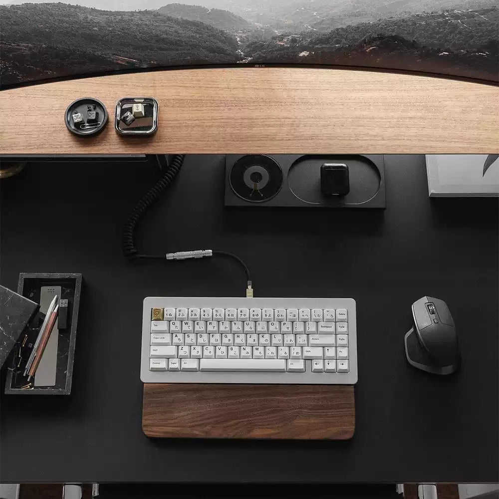 Laricare Solid Wood Dual Layer Monitor Stands