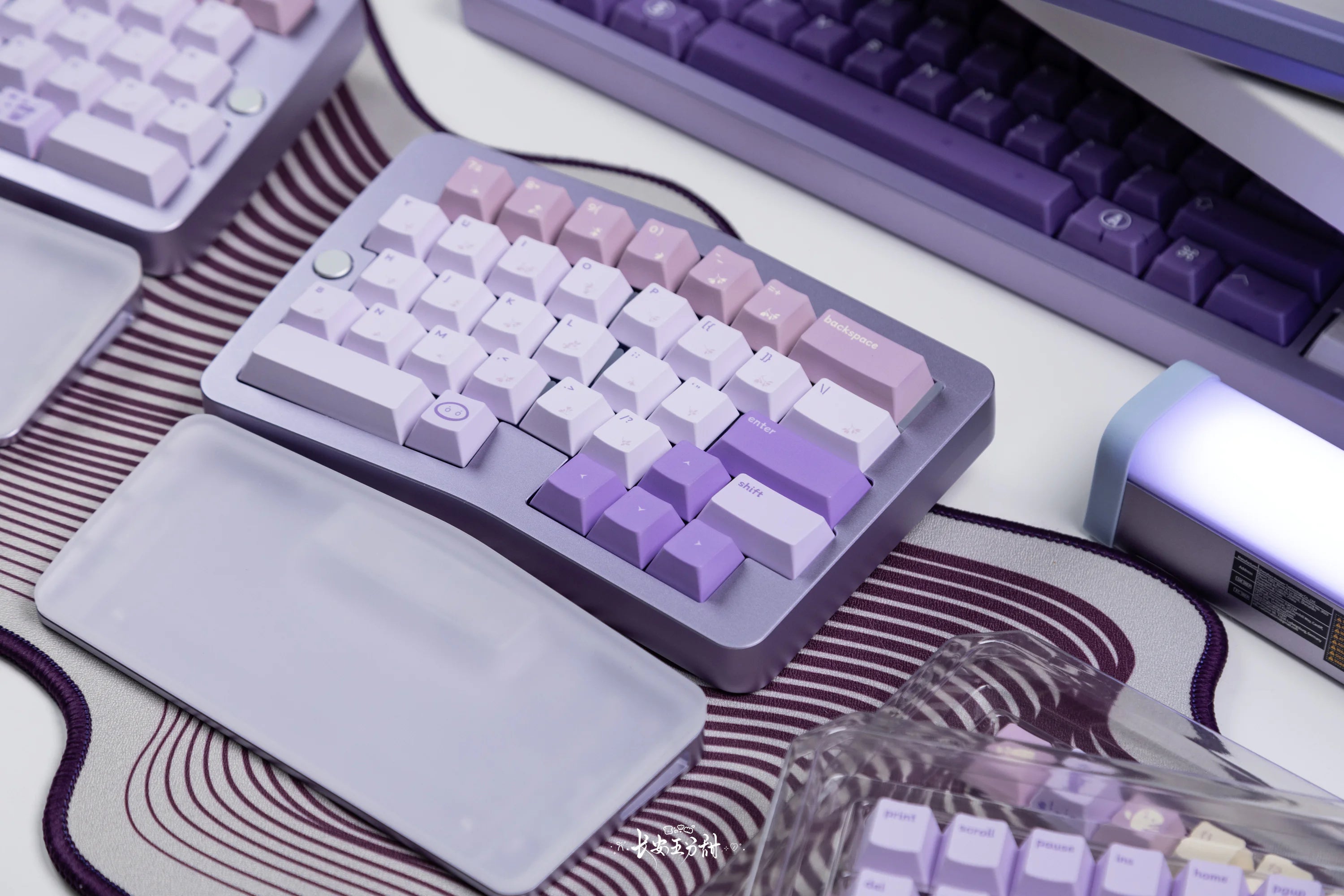 QwertyKeys - Taro Balls Keycap Set Cherry Profile PBT Dye-Sub Keycaps