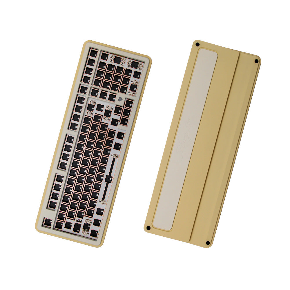 Teclado mecánico inalámbrico GeekZB Story100 de aluminio (100%) - Barebone