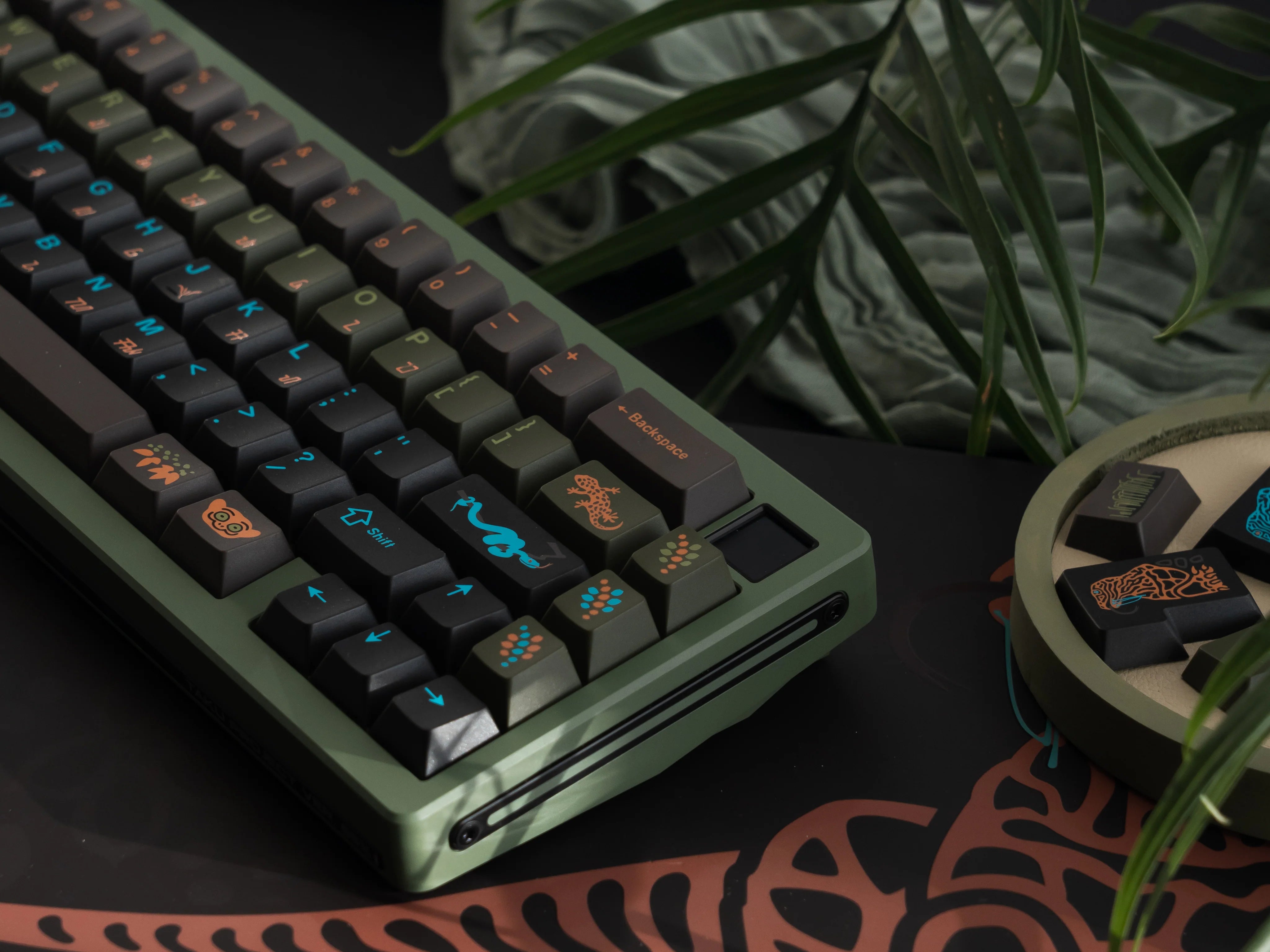 Keykobo - Juego de teclas Komodo ABS de doble inyección