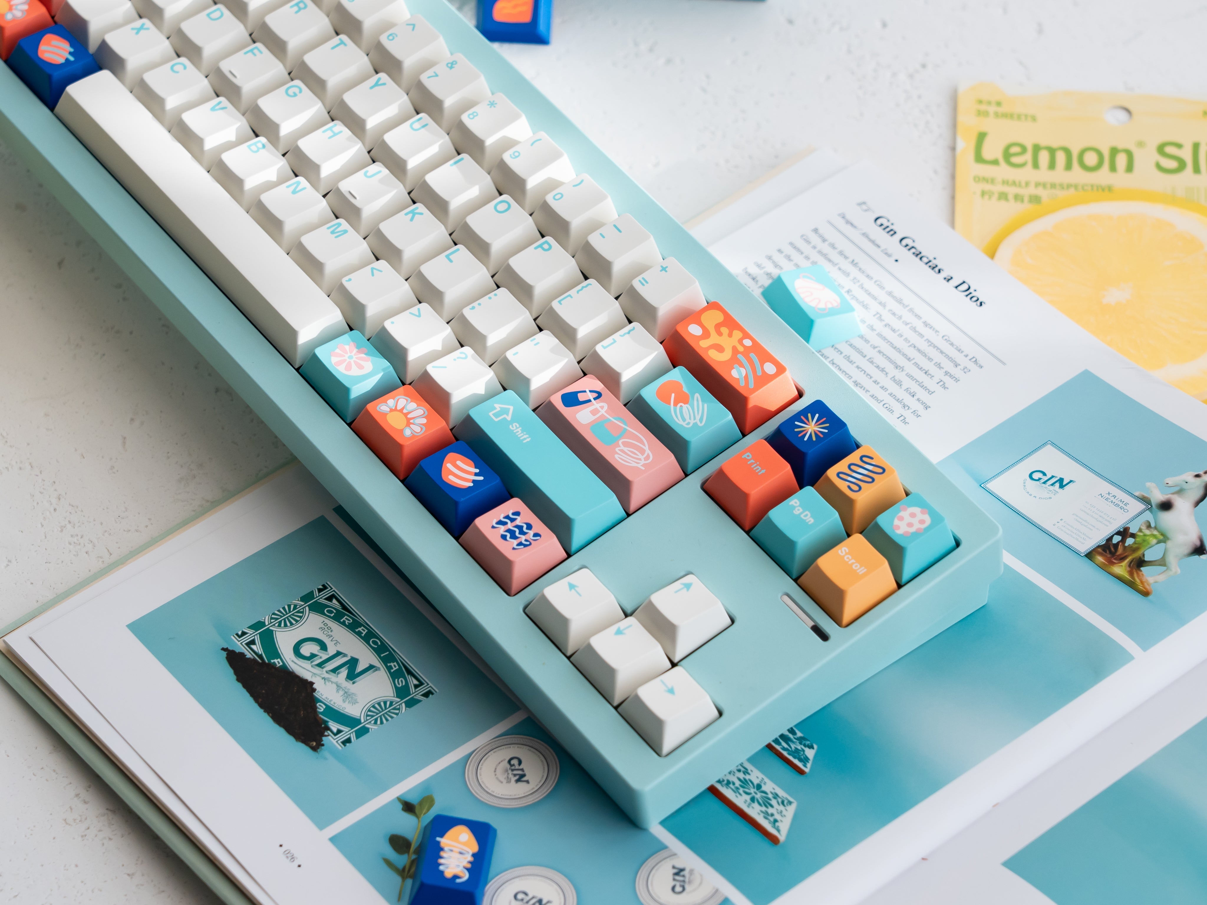 Keykobo - Cinque Terre ABS Double-Shot Keycap Set