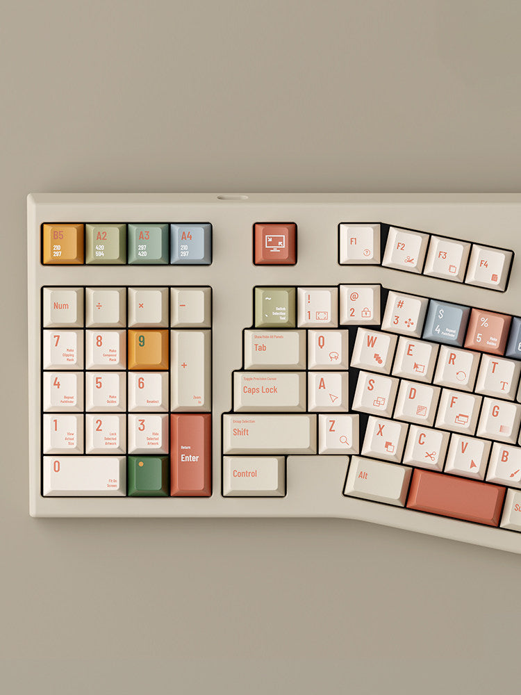 TUTKEYS - ALER PBT Dye-Sublimated ANSI/ISO Keycap Set
