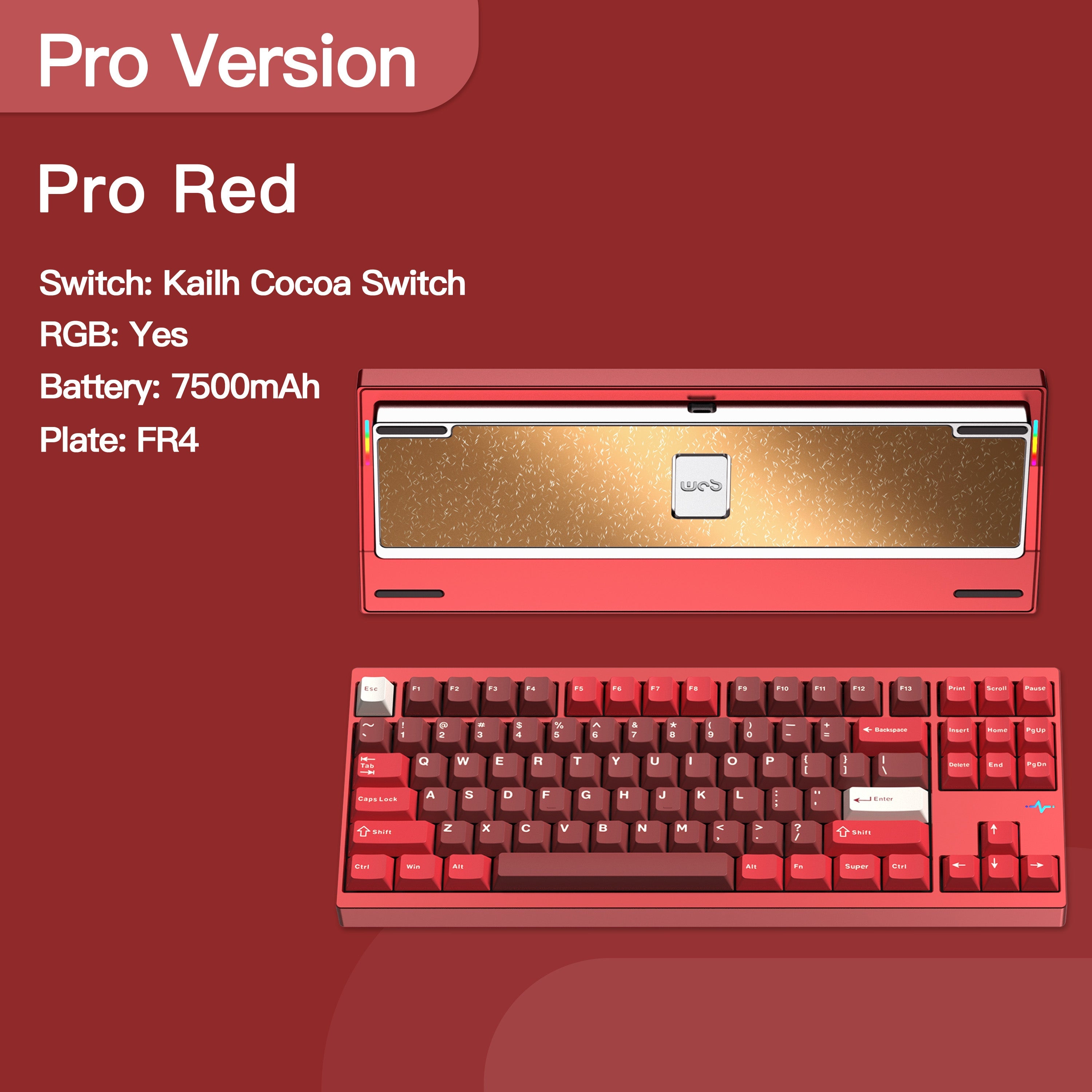 WOBKEY – Crush80 Reboot Pro & Lite Mechanische Tastatur