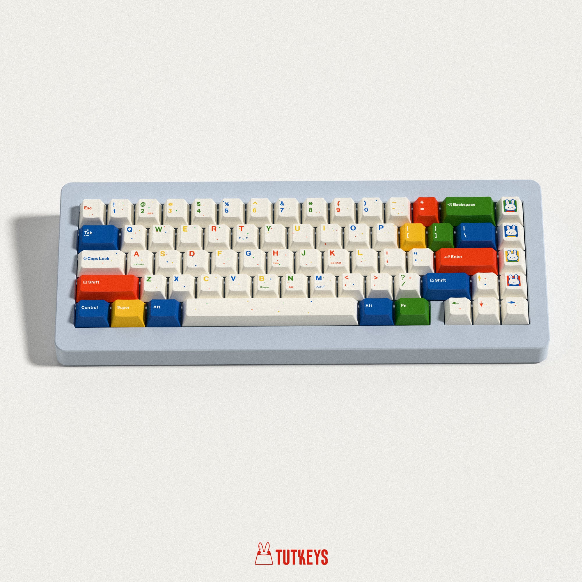 Tutkeys - Color Fun Vibrant Keycap Set