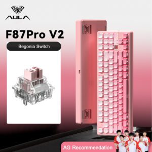 AULA - F87 Pro V2 87% Compact RGB Mechanical Keyboard