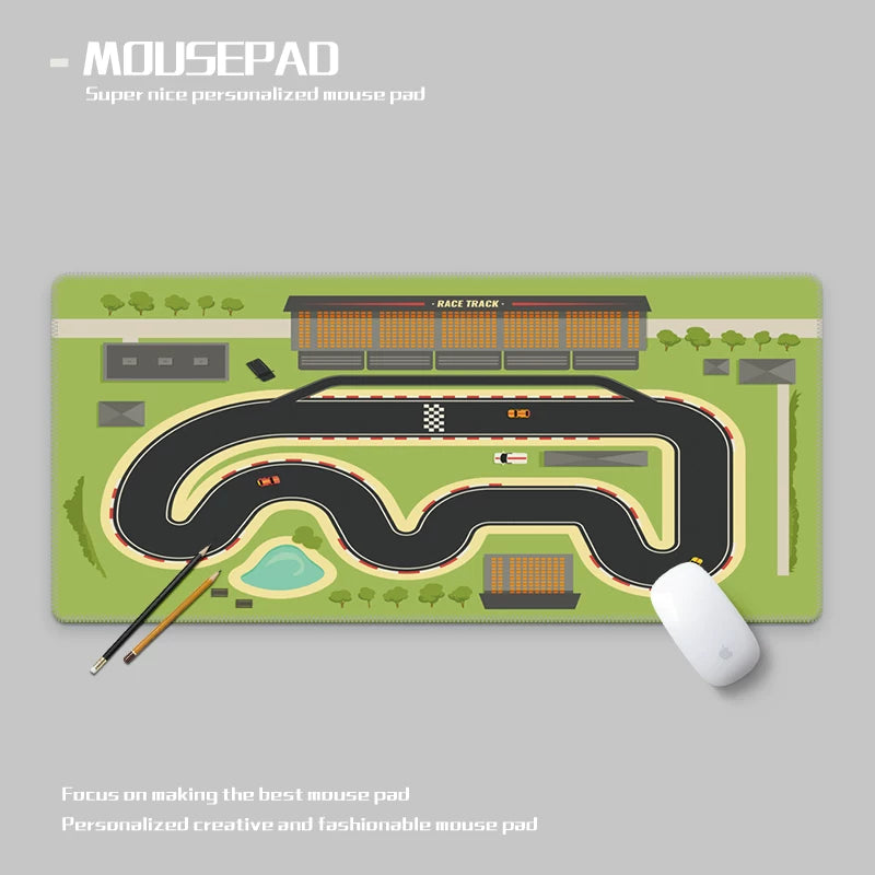 Busy Town & Street Racing R3 Deskmats