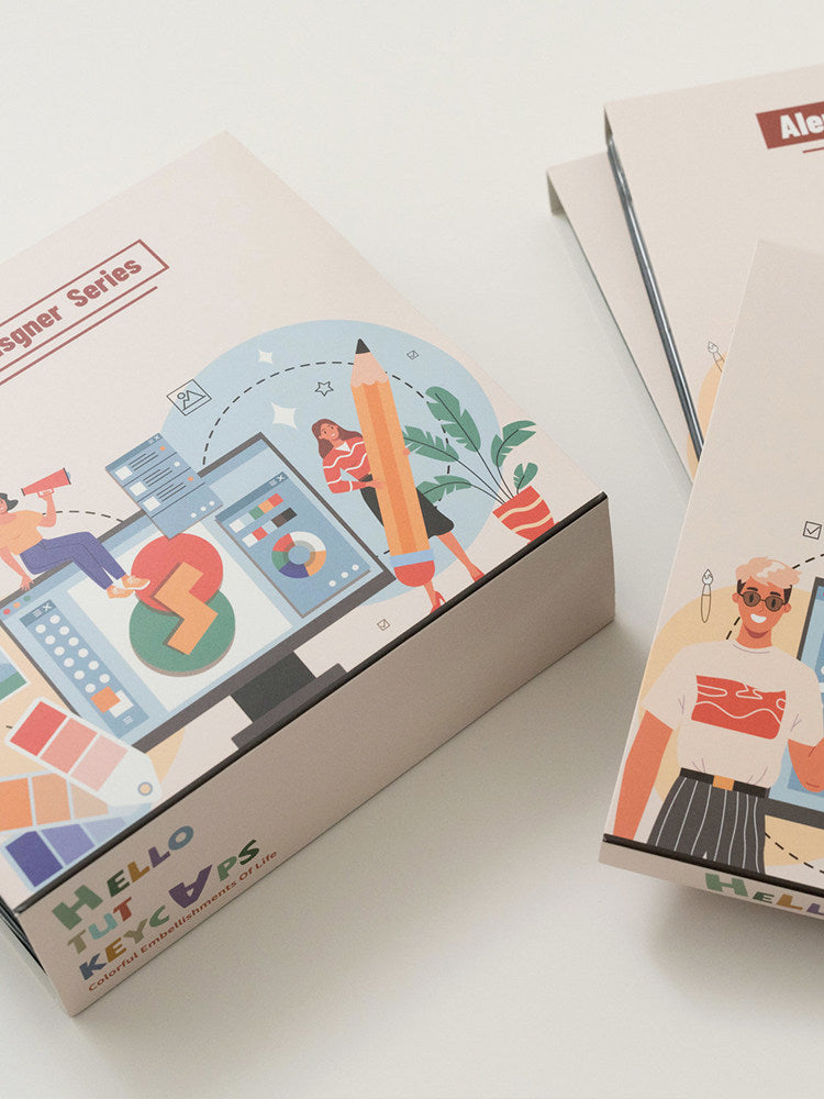 TUTKEYS - ALER PBT Dye-Sublimated ANSI/ISO Keycap Set