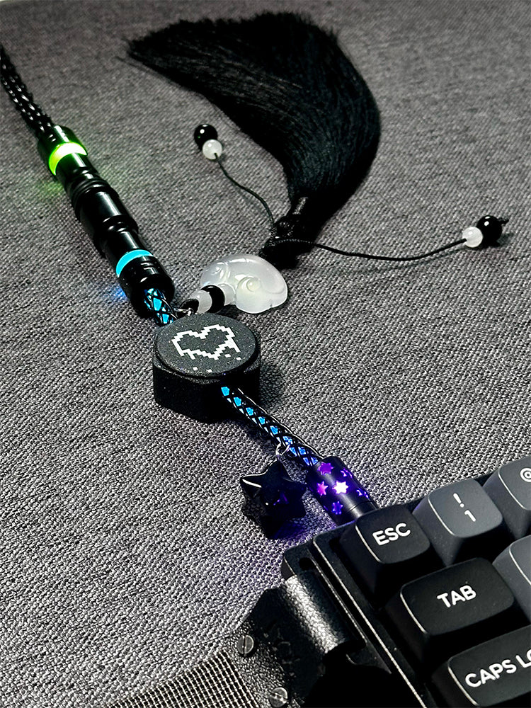 UNKNOWN ERROR - D15 Glacier/RGB Light - Ink Painting Keyboard Cable