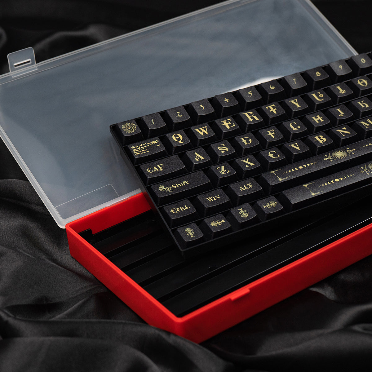 Double-Layer Mechanical Keycaps Storage Box