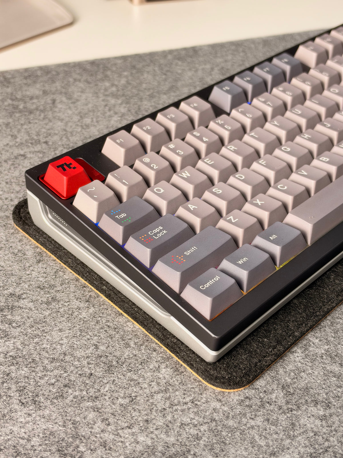 Cork & Felt Hi-Fi Keyboard Mat