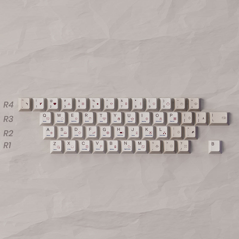 80Retros - Game 1989 Heritage PBT Keycap Set