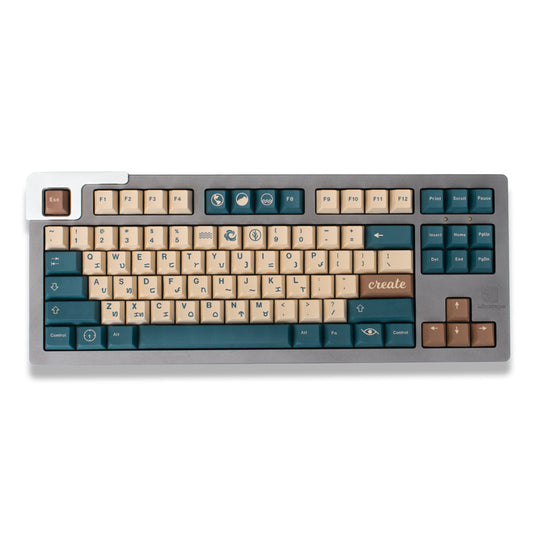 Earth Tones – 129-Key Cherry Profile PBT ANSI/ISO Keycap Set