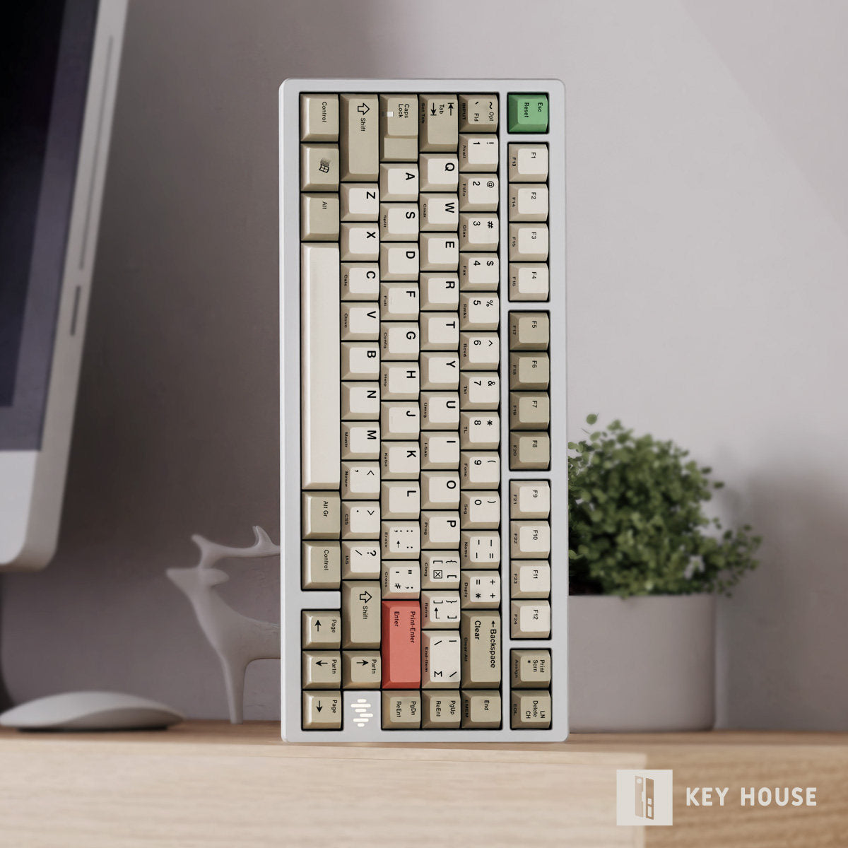 Keyhouse - 9009 Retro PBT Dye-Sub Keycaps