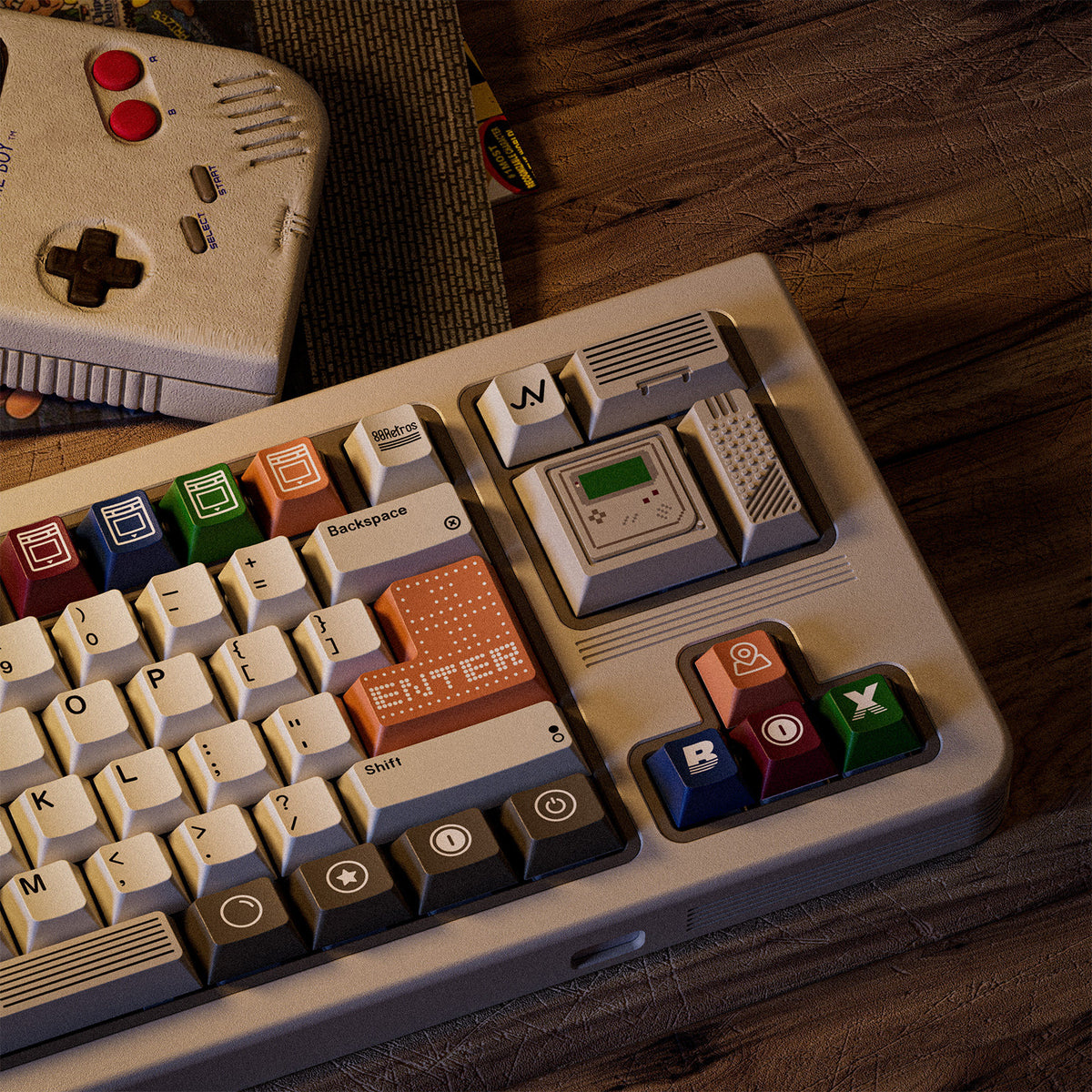 80Retros - Game 1989 Heritage PBT Keycap Set