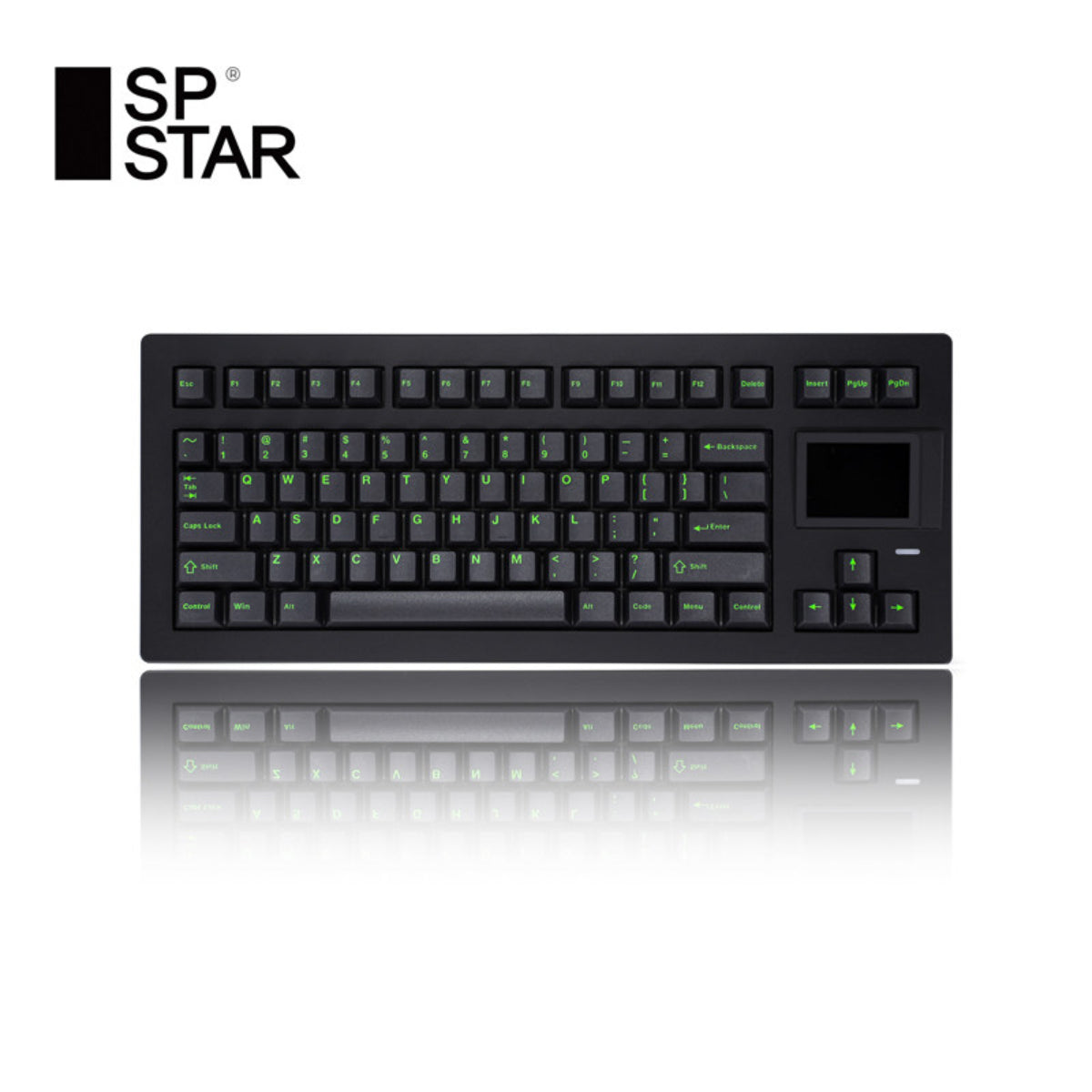 SP Star - D82 Pro+ V2 Mechanische Tastatur mit LCD-Bildschirm