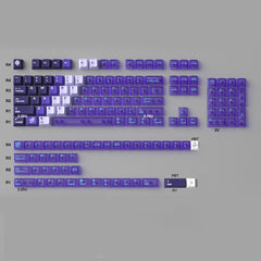 Gradient - 149 PBT Sublimation & PC Transparent Hybrid Keycaps