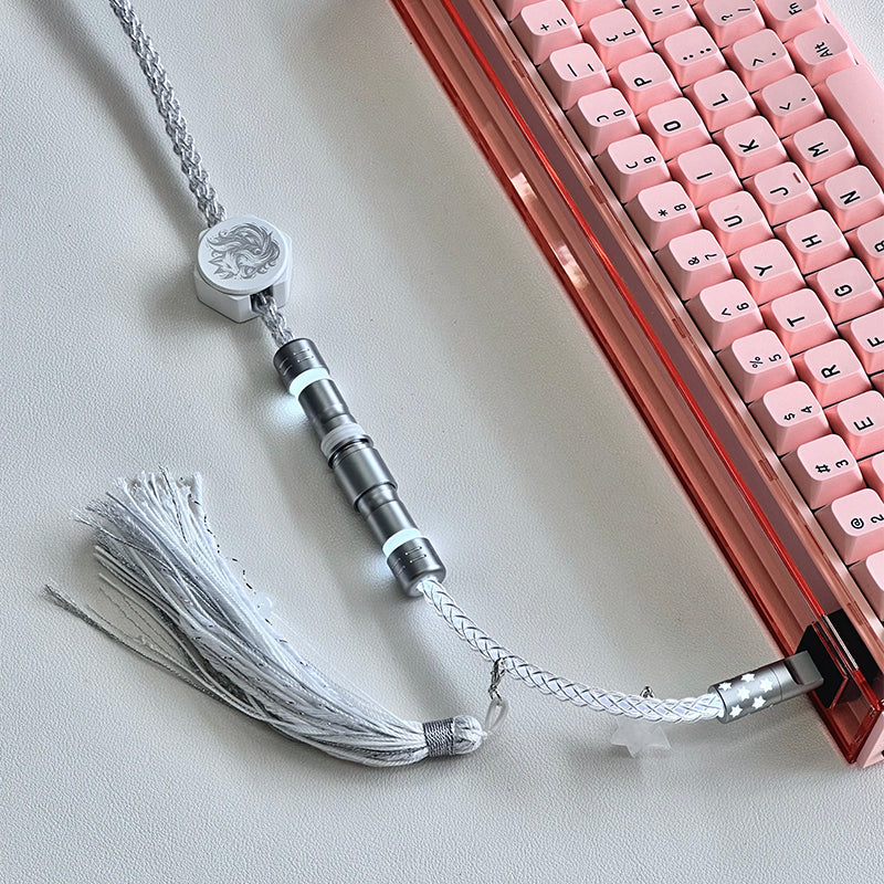 UNKNOWN ERROR - D19 White Light - Light Arctic Fox Keyboard Cable