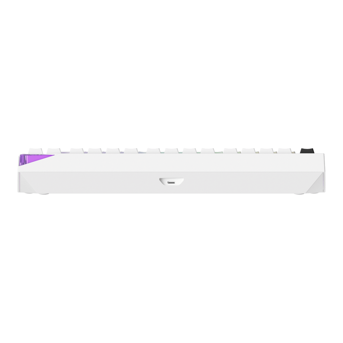 Akko Mineral 01 white mechanical keyboard USB-C port