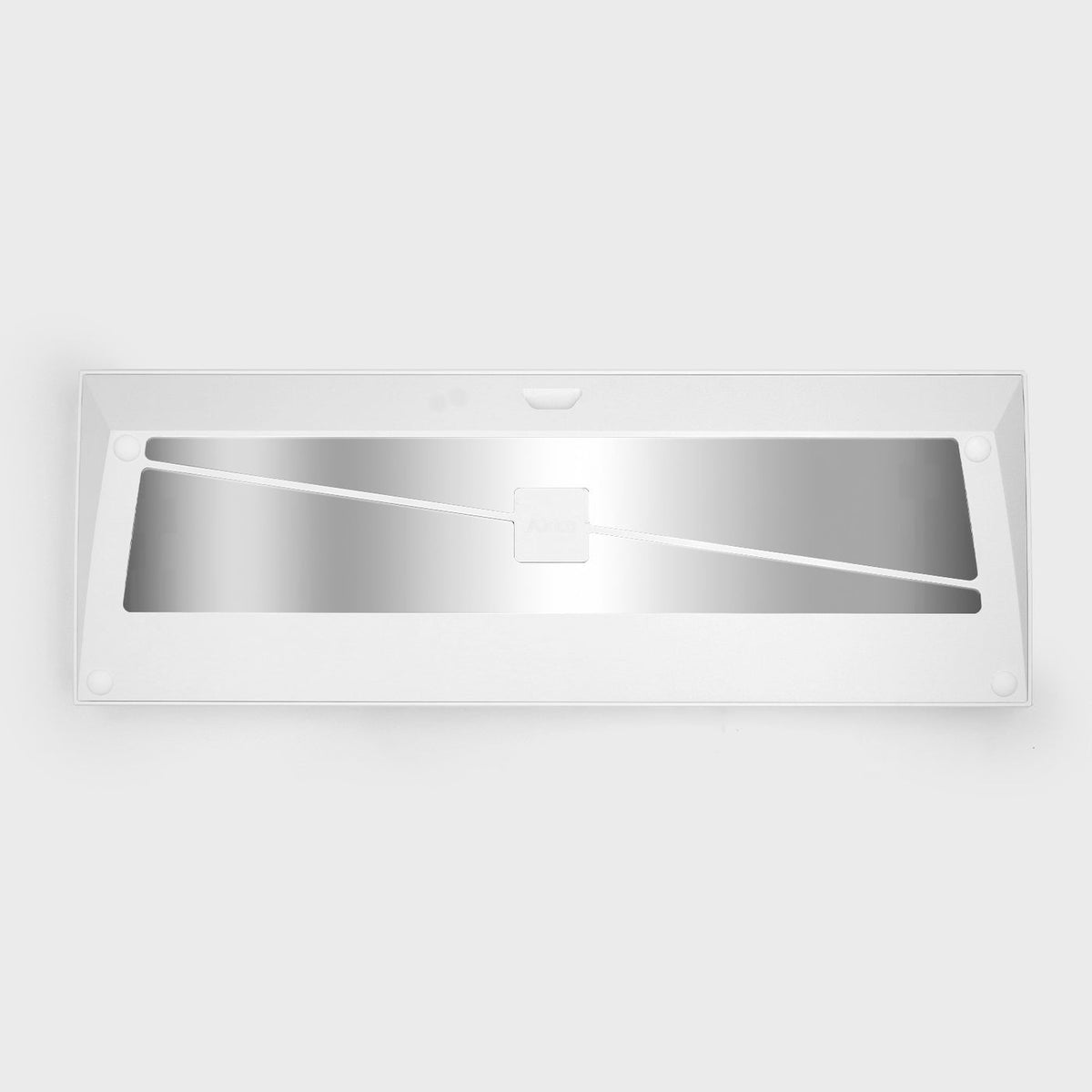 Akko Mineral 02 white mechanical keyboard mirror back weight