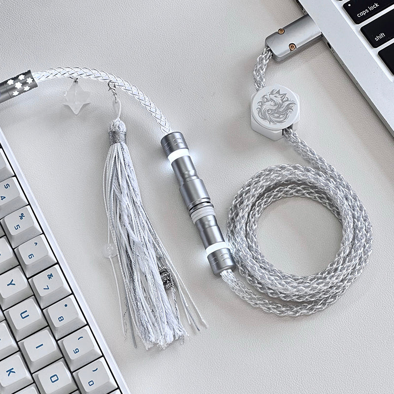 UNKNOWN ERROR - D19 White Light - Light Arctic Fox Keyboard Cable
