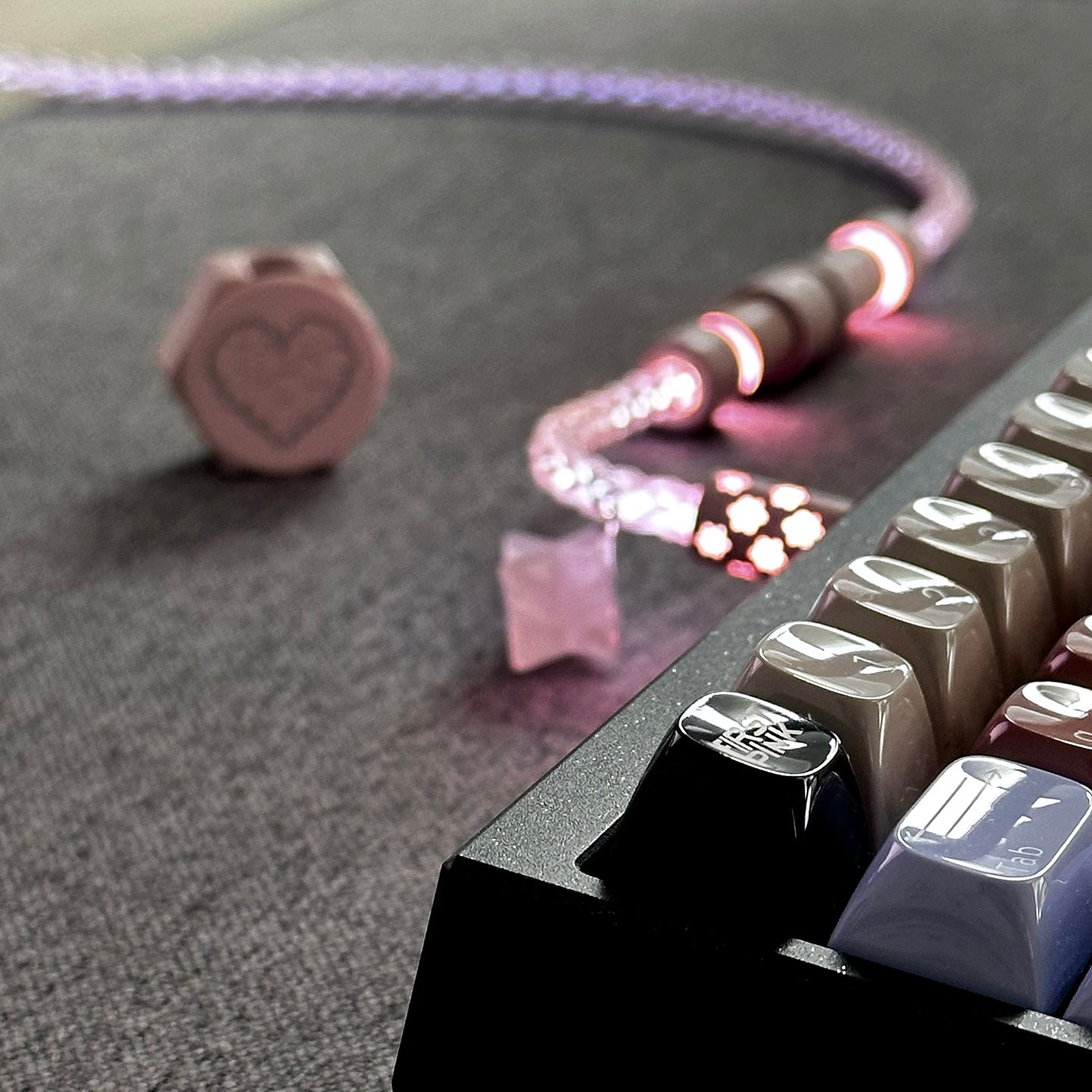 UNKNOWN ERROR - D25 White Light - Pink Interstellar Series Keyboard Cable