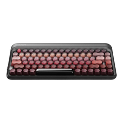 Lofree Lipstick black mechanical keyboard front view #color_black