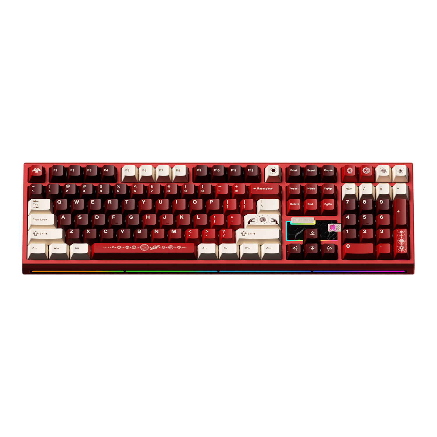 Weikav - NUT108 Full-Size Aluminium Wireless Mechanical Keyboard