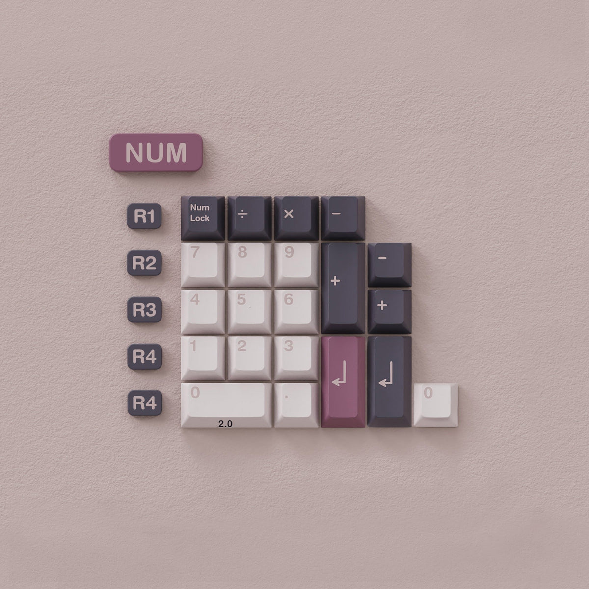ePBT - Doll Doubleshot PBT Cherry Profile Keycaps Set