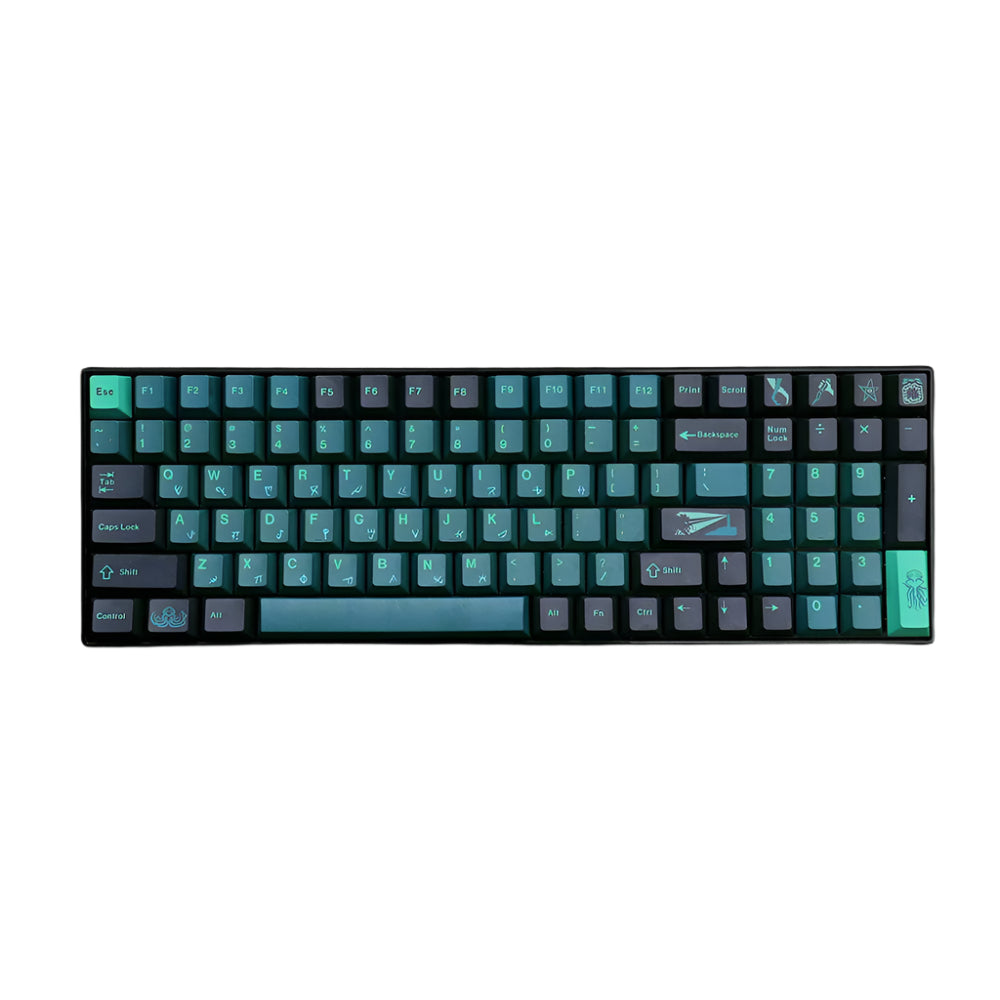 Terror Below – 136-Key Cherry Profile PBT ANSI/ISO Keycap Set