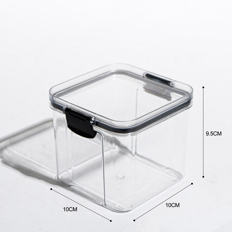 Caja apilable para guardar interruptores (plástico transparente)