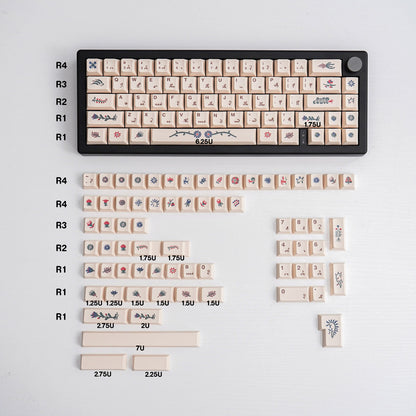 Voynich Manuscript – 135-Key Cherry Profile PBT ANSI/ISO Keycap Set