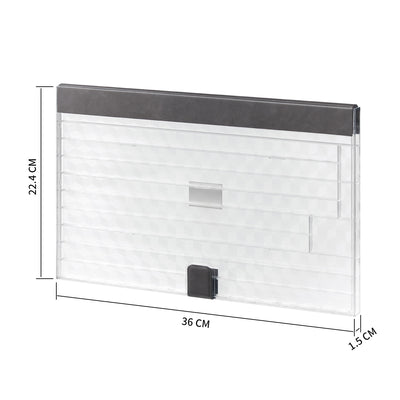 Caja de almacenamiento de teclas para teclado mecánico transparente