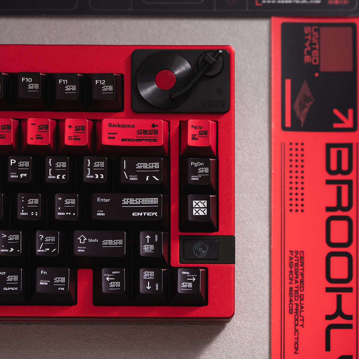 Parametric Metallic - PBT - ANSI/ISO Keycap Set - Cherry Profile