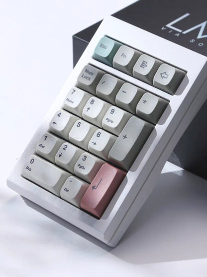 Zuoya LMK21 - Mini teclado numérico inalámbrico de aluminio