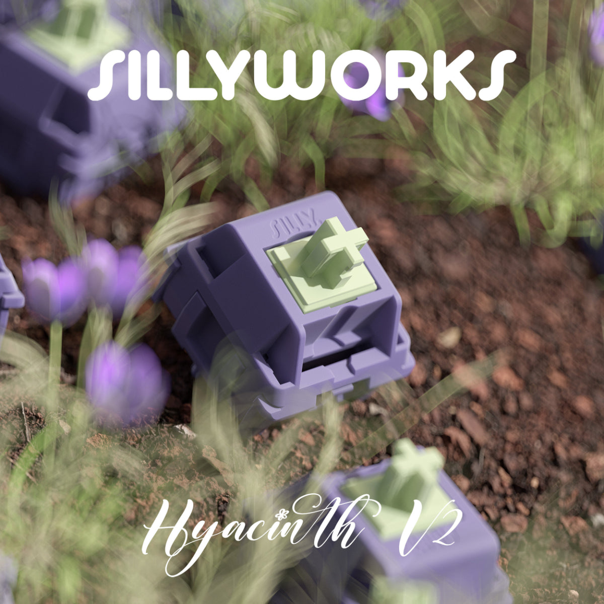 HMX Sillyworks - Hyacinth V2 MX Linear Switches – OZO Keyboards