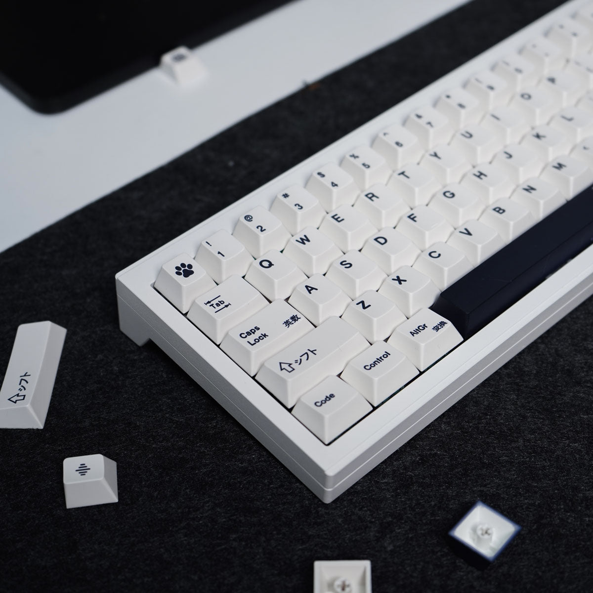 Minimalist Tai Chi English – 144-Key Cherry Profile ANSI Keycap Set