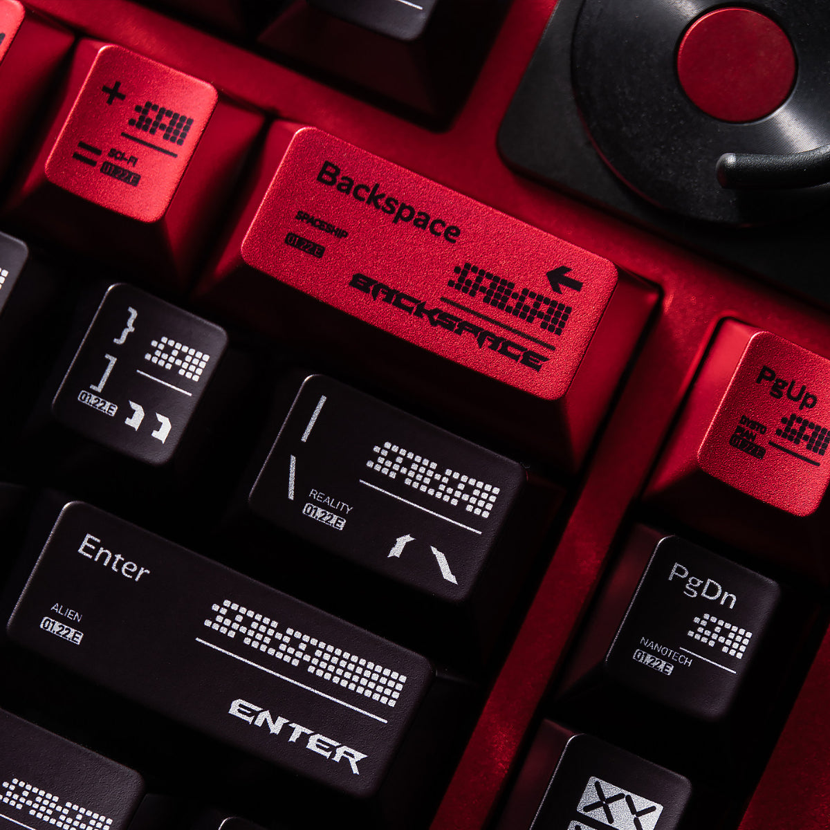 Parametric Metallic - PBT - ANSI/ISO Keycap Set - Cherry Profile