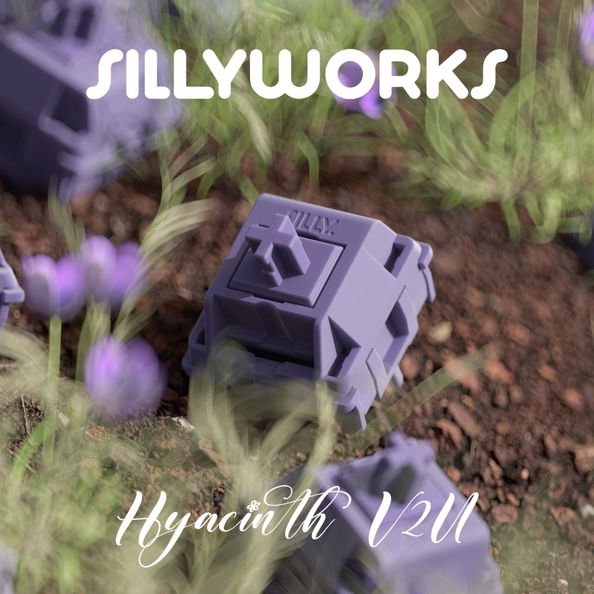 HMX Sillyworks - Hyacinth V2 MX Linear Switches – OZO Keyboards
