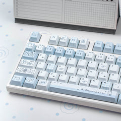 Aqua Diary - PBT - ISO/ANSI Keycap Set - Cherry Profile