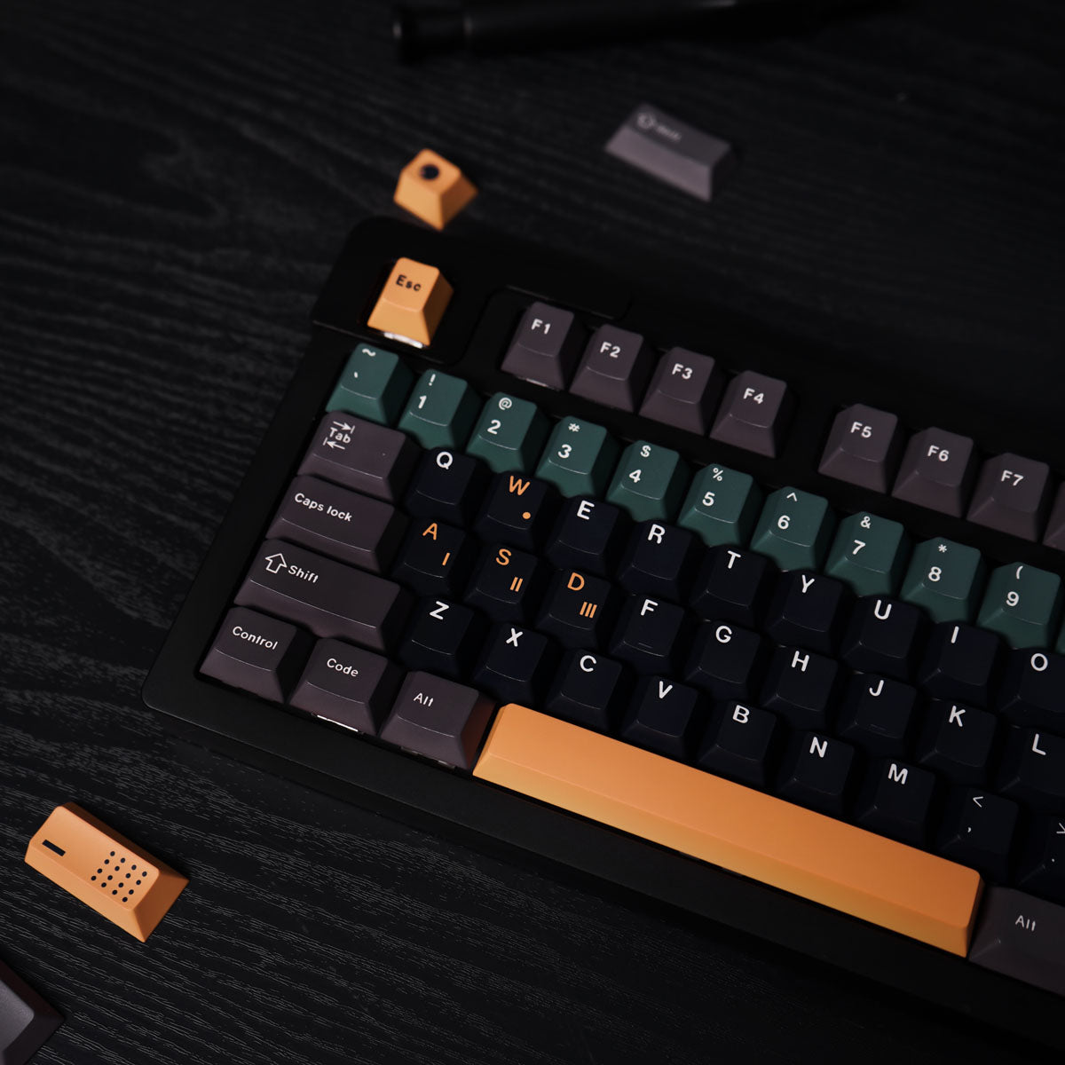 Resonance – 129-Key Cherry Profile PBT ANSI Keycap Set