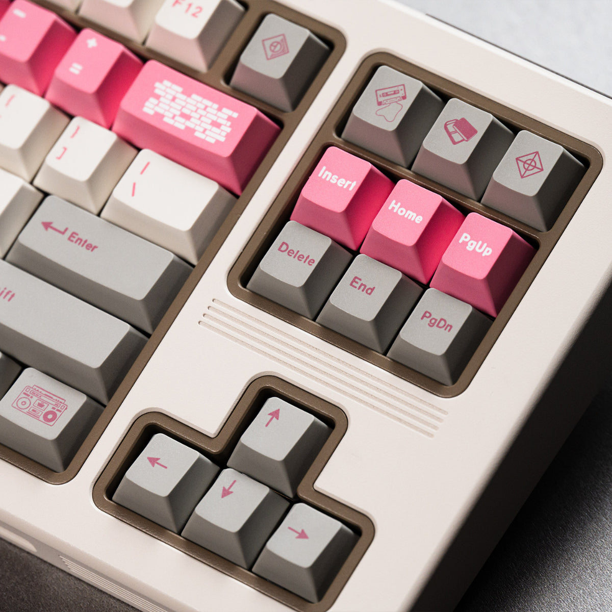 Retro Library - ANSI Keycap Set - Cherry Profile