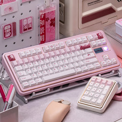 Pink Spring- PBT - ISO/ANSI Keycap Set - Cherry Profile