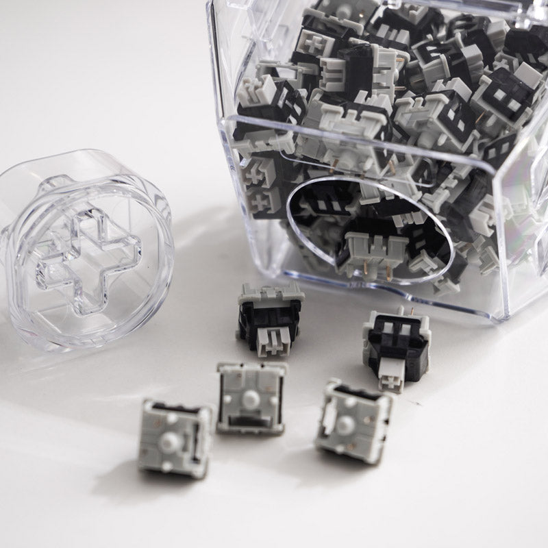 Mechanical Keyboard Switch Stackable Storage Container