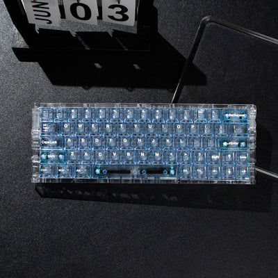 Light Blue Transparent - ANSI Keycap Set - Cherry Profile