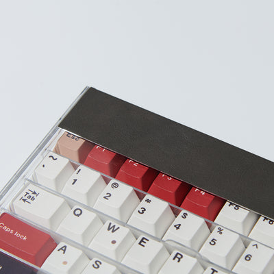 Caja de almacenamiento de teclas para teclado mecánico transparente